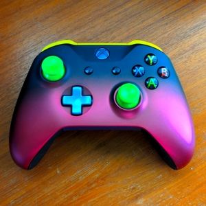 Microsoft Xbox One wireless controller, New, Multicolor Ombre, No Box